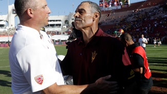 Next Story Image: USC’s Helton fires OL coach, takes over play-calling duties